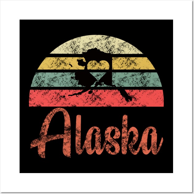 Vintage Alaska Wall Art by Tatted_and_Tired